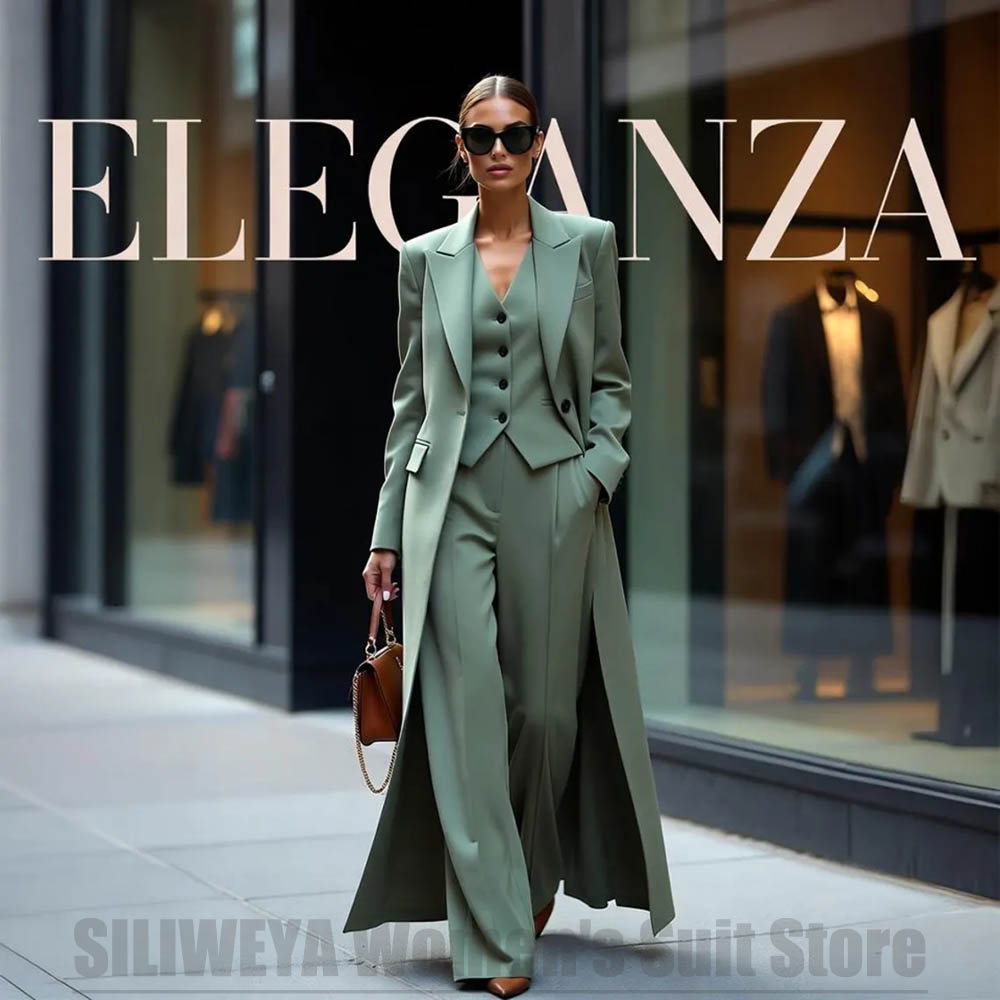Women Formal Wear Pants - Elegante Completo da Donna Tre Pezzi