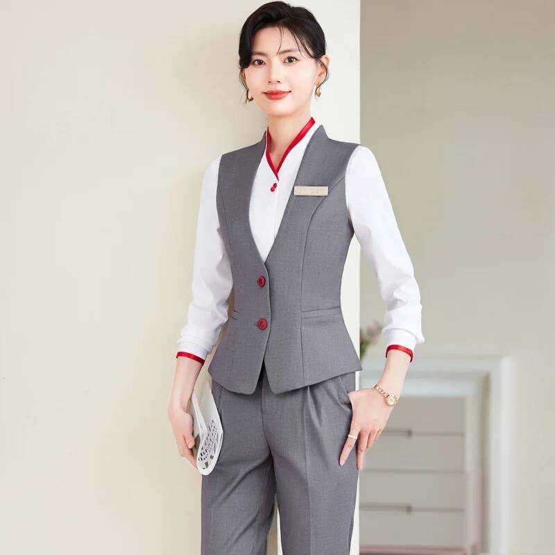 Women Formal Wear Pants - Tailleur pantalone formale taglie forti 5XL
