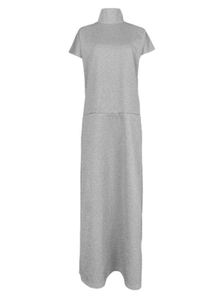 Freeacy Solid Grey Abito casua - Women Formal Wear Zara recensione e prezzo