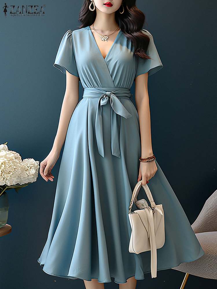 ZANZEA 2024 elegante manica co - Women Formal Wear Zara recensione e prezzo