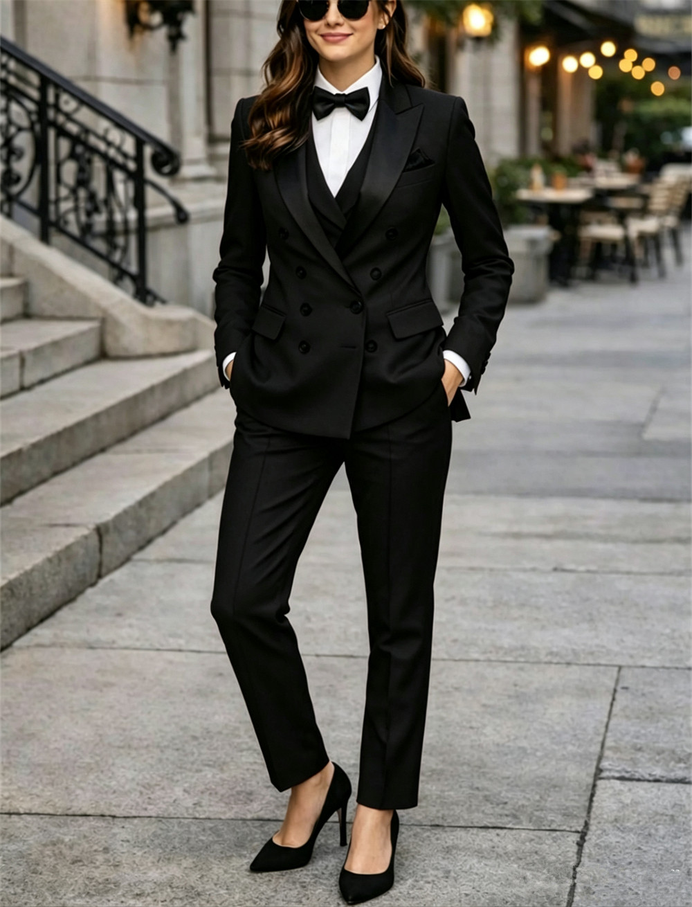 Completo da Donna Doppiopetto  - Women Formal Wear Tailor recensione e prezzo