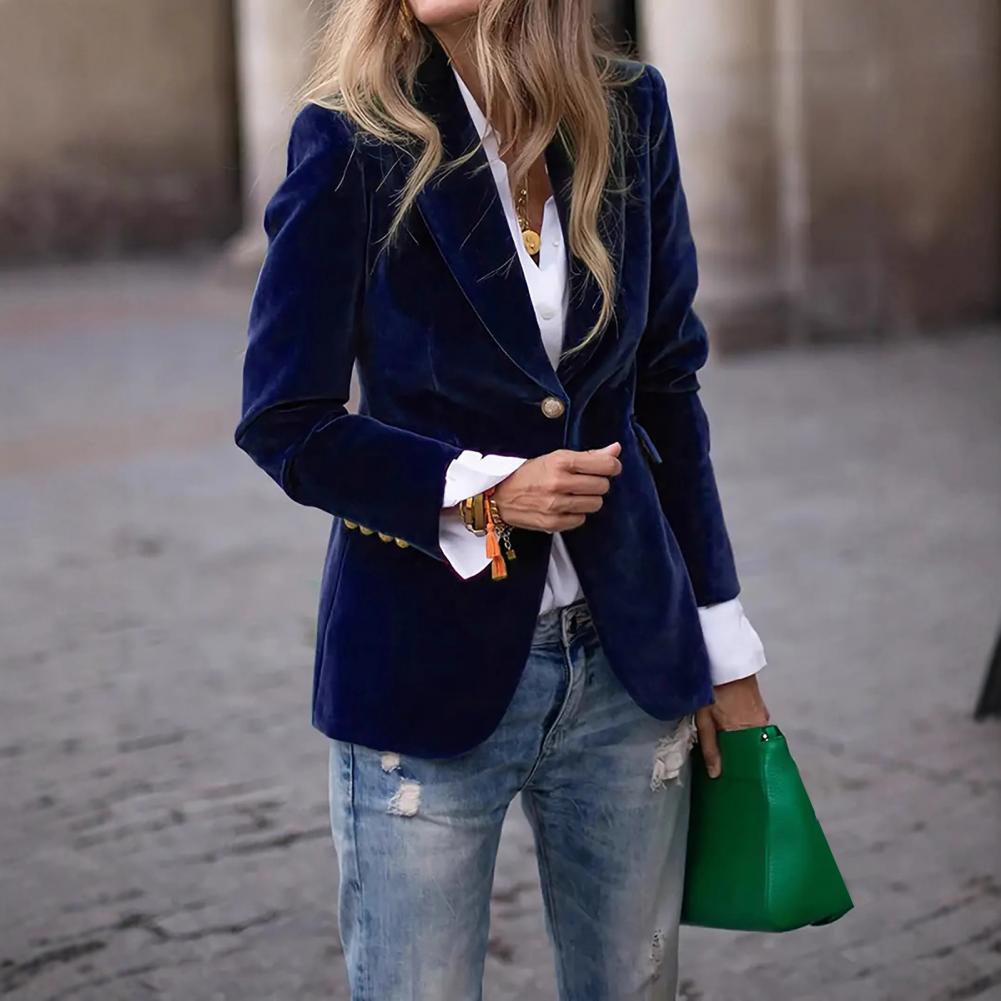 Blazer da donna in velluto tag - Women'S Formal Wear Tuxedo recensione e prezzo