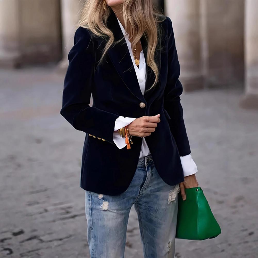 Blazer da donna in velluto tag - Women'S Formal Wear Tuxedo recensione e prezzo