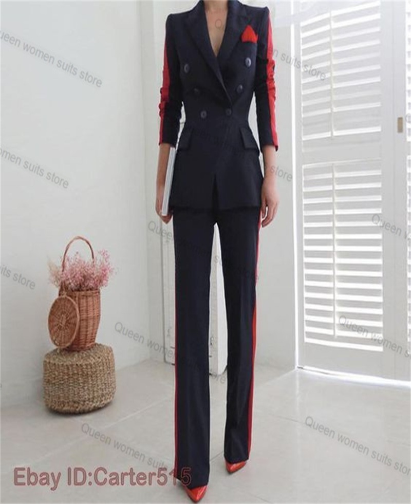 Rosso Nero Autunno Vestito Del - Women'S Formal Wear Tuxedo recensione e prezzo