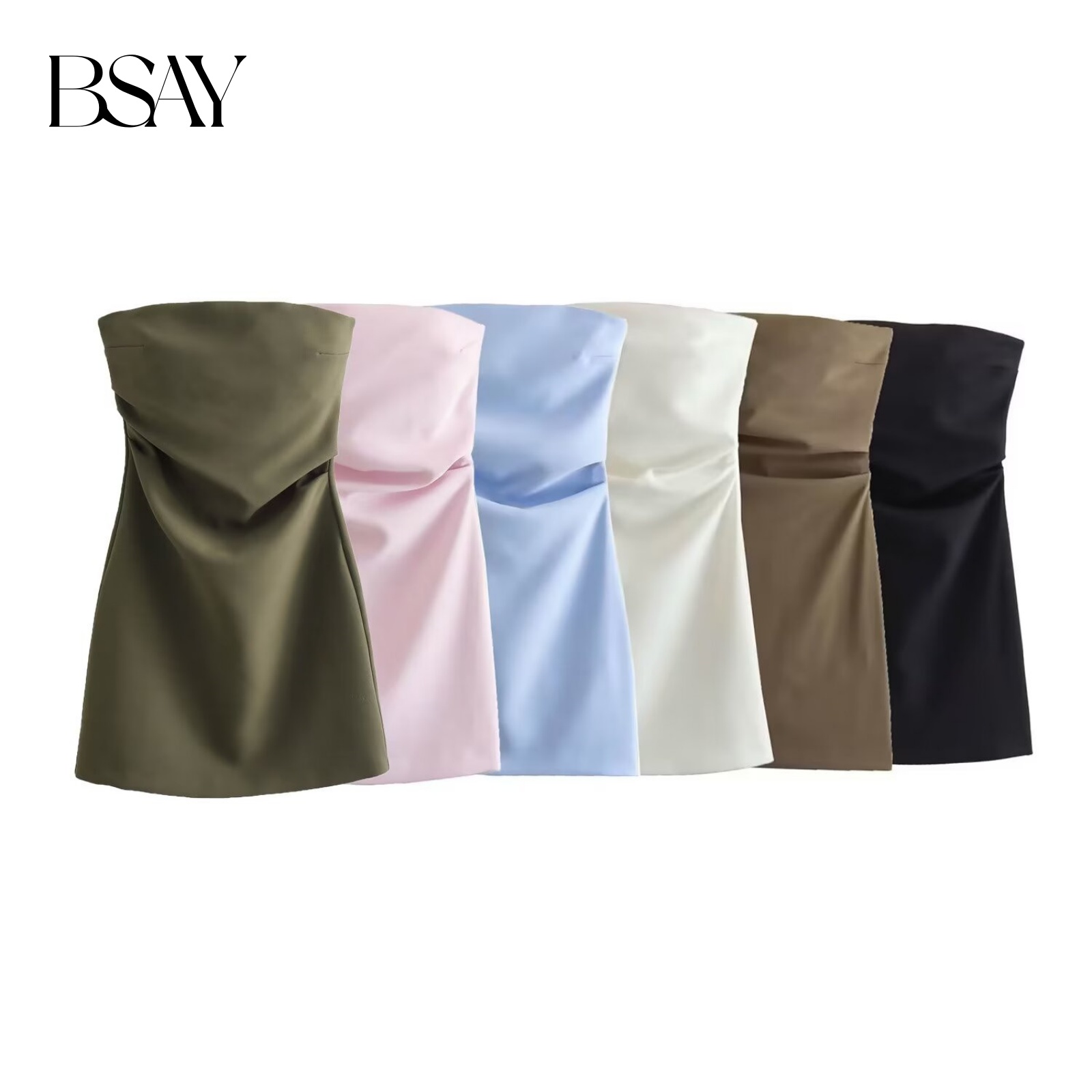 BSAY moda donna sexy cerniera  - Women Formal Wear Zara recensione e prezzo